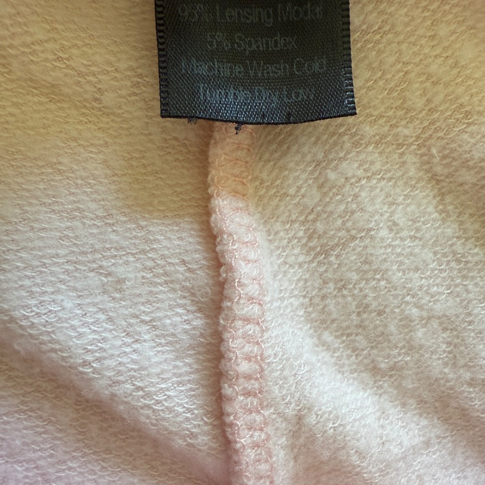 BleuSalt Light Pink "The Classic Sweatpants " Jogger Pants Size 2 - Picture 3 of 9
